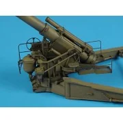 M1 240mm howitzer IN FIRE POSITION - Hauler HLP72006