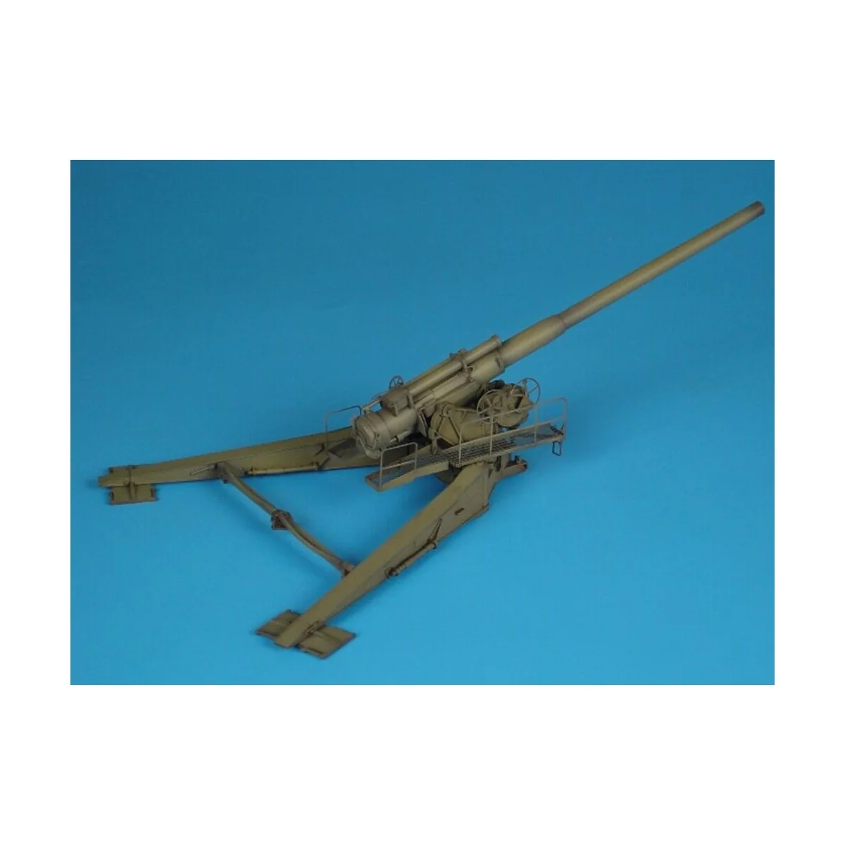 M1 8inch gun IN FIRE POSITION, 1/72 - Hauler HLP72007