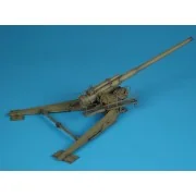 M1 8inch gun IN FIRE POSITION, 1/72 - Hauler HLP72007