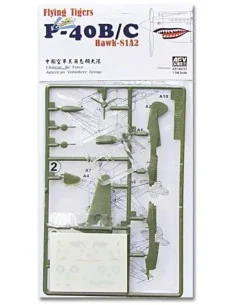 Flying Tigers P-40B/C, 1/144 - AFV-Club AR144S01