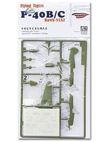 Flying Tigers P-40B/C, 1/144 - AFV-Club AR144S01