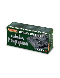 Germ.AFV Panzergrau Contr.&Desaturat.Set - Lifecolor MS02