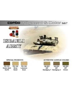 Pigment&Color Set Israeli Army - Lifecolor SPG01