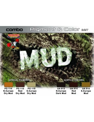 SET COMBO effects of MUD - Lifecolor SPG05