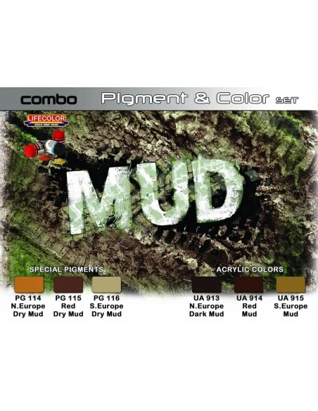 SET COMBO effects of MUD - Lifecolor SPG05