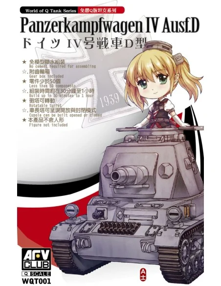 Panzerkampwagen IV Ausf.D - AFV-Club WQT001