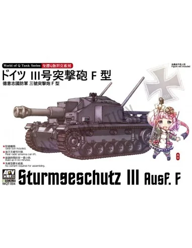 Sturmgeschütz III Ausf. F (Q Series kit) - AFV-Club WQT004