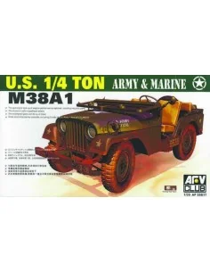 M38A1 JEEP 4X4 UTILITY, 1/35 - AFV-Club AF35S17