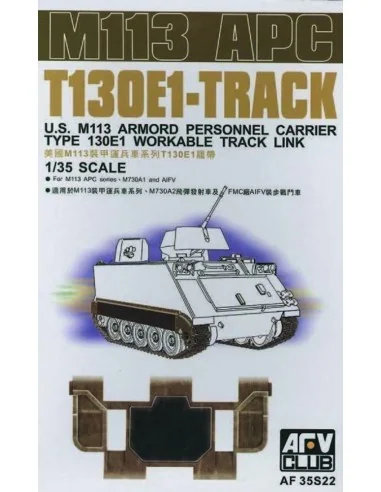 M113 APC TRACKS, 1/35 - AFV-Club AF35S22
