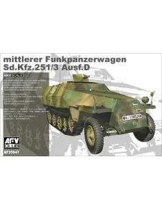 Sd.Kfz. 251/3 Ausf.D mittlerer Funkpanzerwagen, 1/35 - AFV-Club AF3...