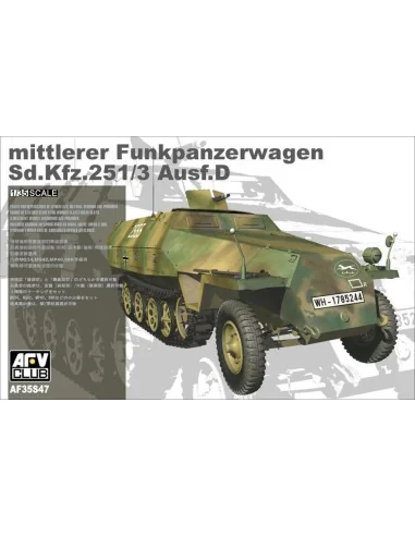 Sd.Kfz. 251/3 Ausf.D mittlerer Funkpanzerwagen, 1/35 - AFV-Club AF3...