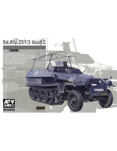 Sdkfz 251/3 Ausf C (limited serie), 1/35 - AFV-Club AF35S50