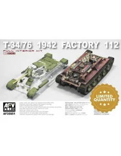 T-34/76 1942 Factory 112 w.transparent turret turret (Limited), 1/3...