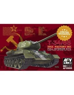 T-34/85 1944 Factory 183(LIMITED)w.trans transparent turret, 1/35 -...