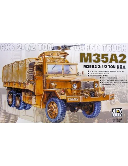M35A2 2 1/2T Cargo Truck (RE-Produktion), 1/35 - AFV-Club AF35004