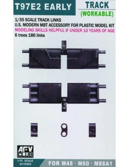 M48/60 TRACKS, 1/35 - AFV-Club AF35005
