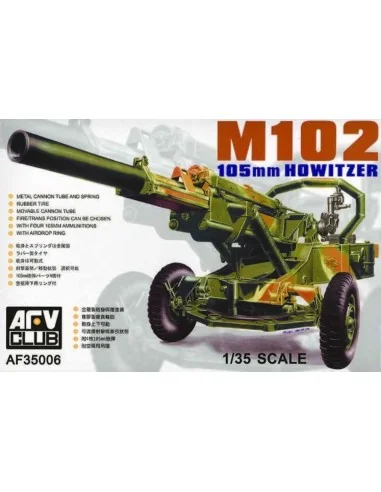 M102 105mm Howitzer, 1/35 - AFV-Club AF35006