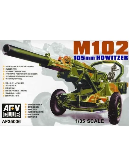 M102 105mm Howitzer, 1/35 - AFV-Club AF35006