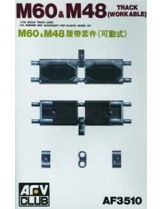 TRACKS T142 (M48/60), 1/35 - AFV-Club AF35010