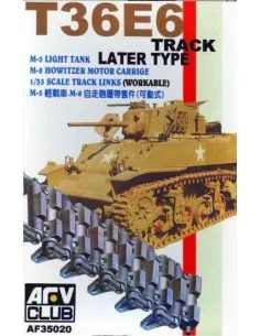 TRACKS M3/M5 METAL CLEAT, 1/35 - AFV-Club AF35020