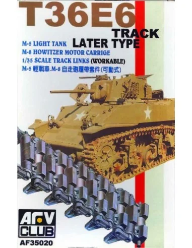 TRACKS M3/M5 METAL CLEAT, 1/35 - AFV-Club AF35020