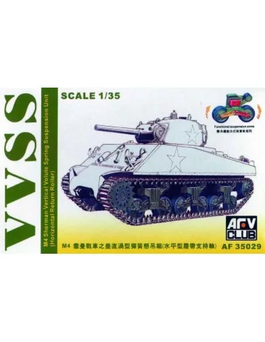M4 SHERMAN VVSS SUSPENSION, 1/35 - AFV-Club AF35029