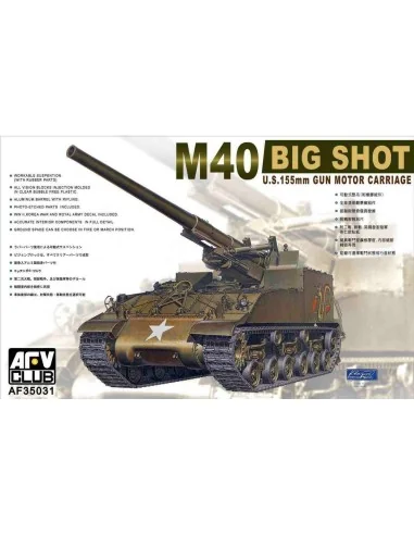 M40 Self-Propelled Gun (re-edition), 1/35 - AFV-Club AF35031