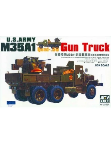 M35 GUN TRUCK VIETNAM, 1/35 - AFV-Club AF35034