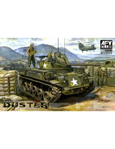 M42A1 Self Propelled Anti-Aircraft Gun, 1/35 - AFV-Club AF35042
