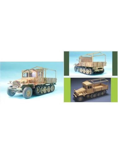 Sdkfz11 late version with wood cab, 1/35 - AFV-Club AF35047