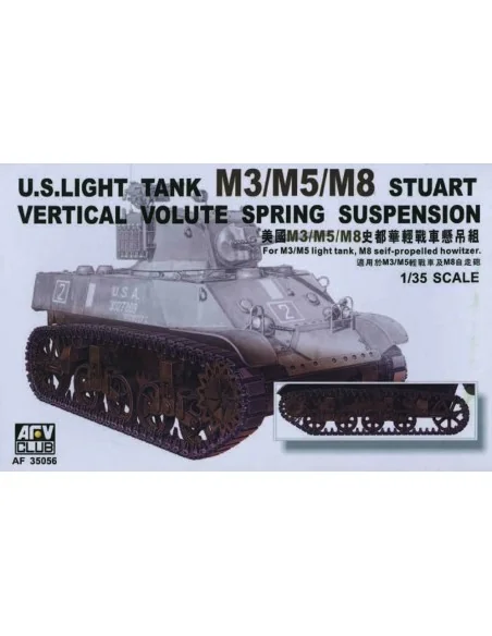 M5/M8 VVSS SUSPENSION, 1/35 - AFV-Club AF35056