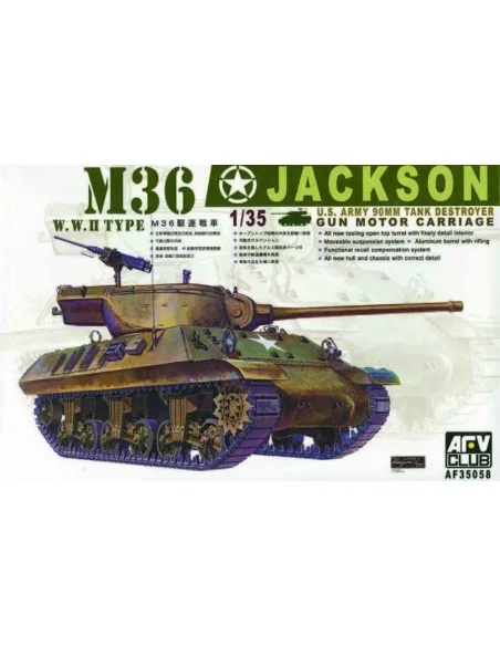 M36 TANK DESTROYER, 1/35 - AFV-Club AF35058