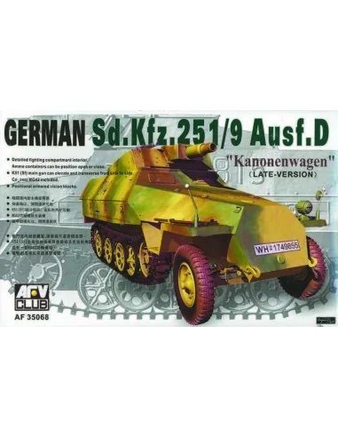 SDKFZ 251 D/9 75 mm, 1/35 - AFV-Club AF35068