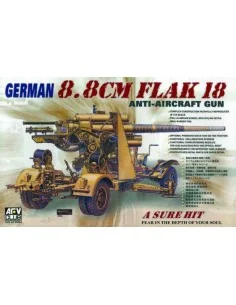 8, 8 cm FLAK 18, 1/35 - AFV-Club AF35088