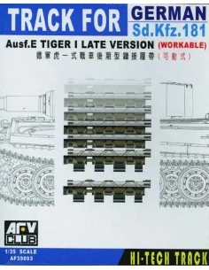 TRACKS TIGER I LATE (ARTICULATED), 1/35 - AFV-Club AF35093