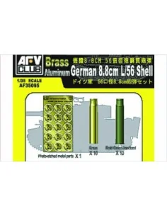8, 8 mm L/56 SHELL CASE, 1/35 - AFV-Club AF35095