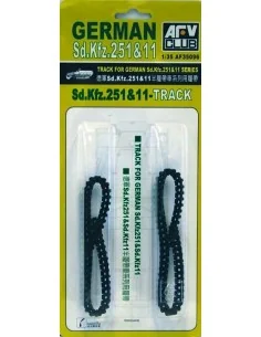 SDKFZ 251 & 11 TRACKS (SOFT RUBBER), 1/35 - AFV-Club AF35096