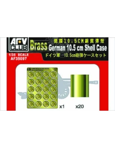 GERMAN 10, 5 cm SHELL CASE, 1/35 - AFV-Club AF35097