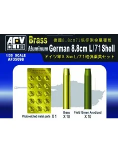 German 8, 8 cm L/71 SHELL, 1/35 - AFV-Club AF35098