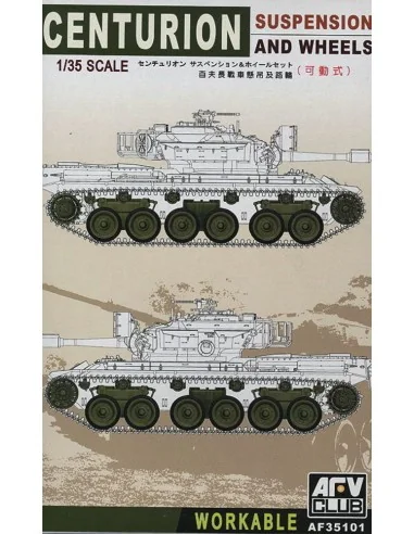 Centurion Suspension and wheels, 1/35 - AFV-Club AF35101