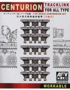 Centurion Tracklink for all Type Conversion Kit, 1/35 - AFV-Club AF...