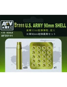 US 90 mm SHELL CASE (METAL), 1/35 - AFV-Club AF35111