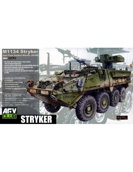 M-1134 Stryker ATGM, 1/35 - AFV-Club AF35134