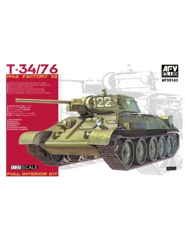 T34/76 1942, Factory 112, 1/35 - AFV-Club AF35143
