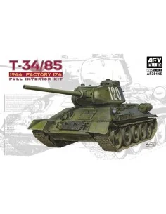 T34/85 Model 174 Factory(Full interiorKi, 1/35 - AFV-Club AF35145