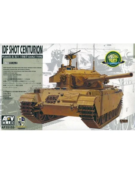 IDF Shot Centurion Mark 5 & 5/1 1967 Early Type, 1/35 - AFV-Club AF...