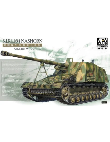 Sd.Kfz. 164 Nashorn, 1/35 - AFV-Club AF35164