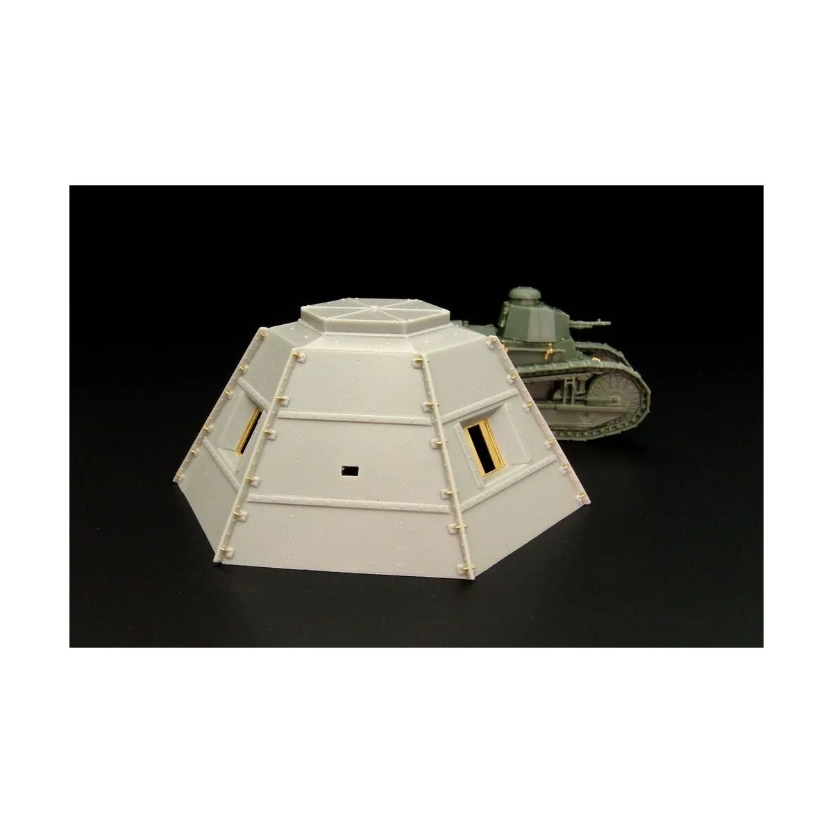 Japanese steel pillbox, 1/72 - Hauler HLP72017