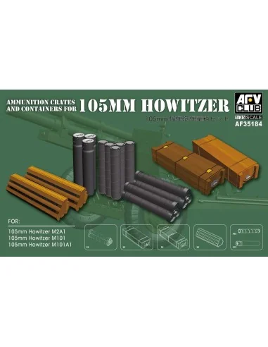 Ammunition crates and containers, 1/35 - AFV-Club AF35184