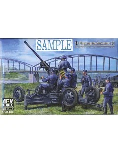 40mm Flak 28 Bofors ww II German, 1/35 - AFV-Club AF35186